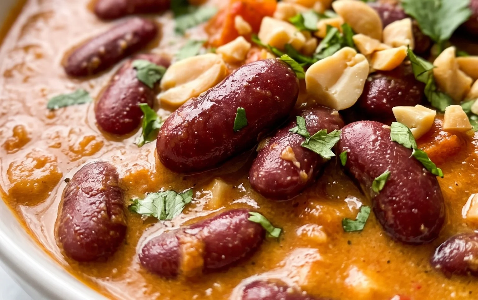 Mafé vegan aux haricots rouges