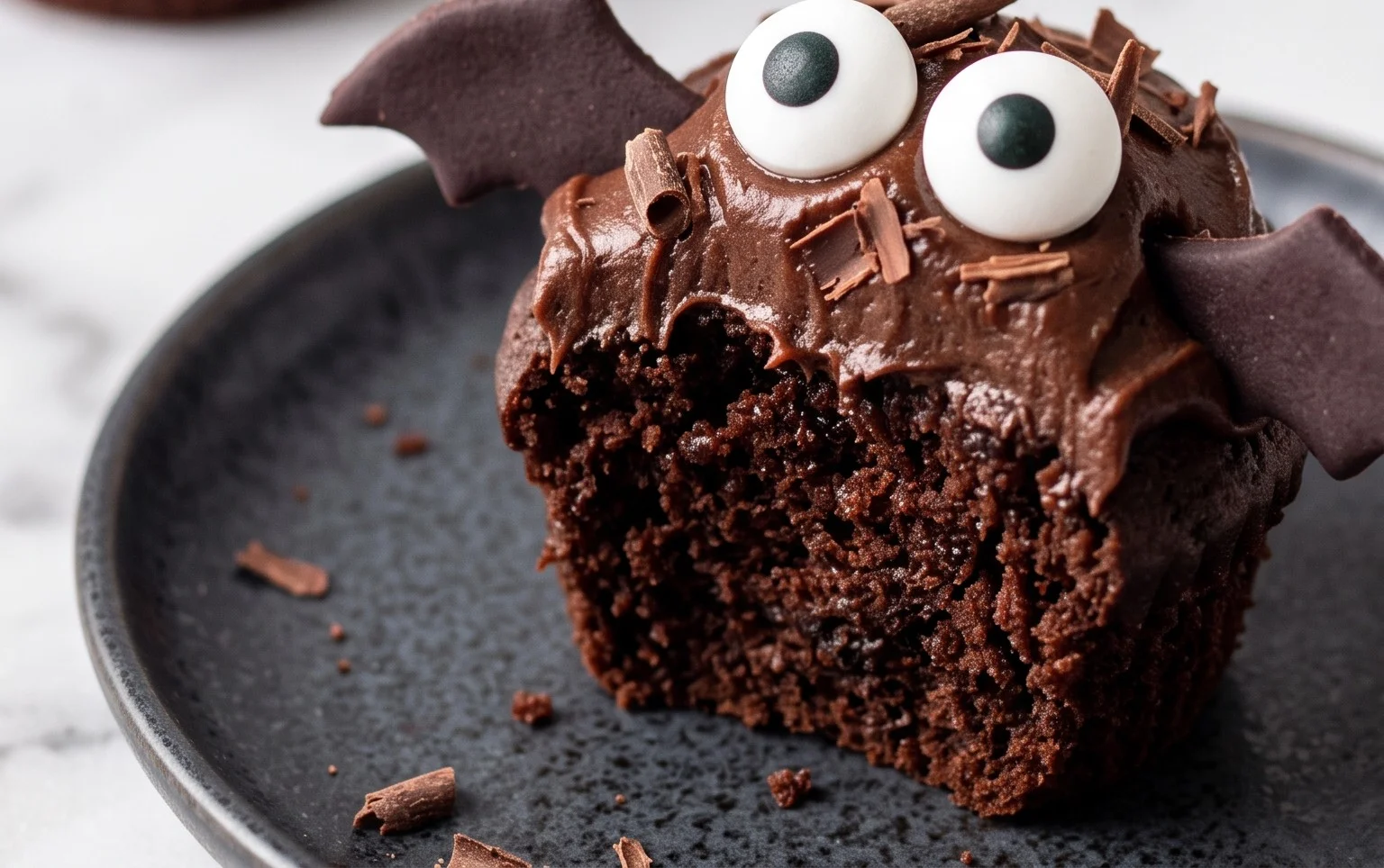 Muffin Halloween Pipistrello